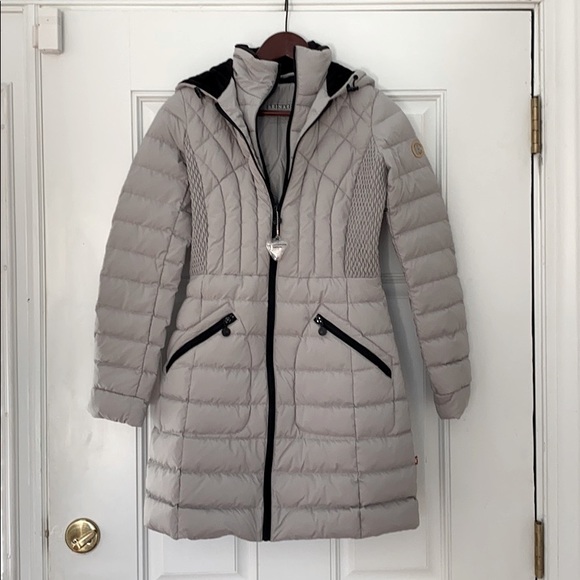 Bernardo Front Zip Hooded Fleece Lined Jacket - Picture 2 of 7